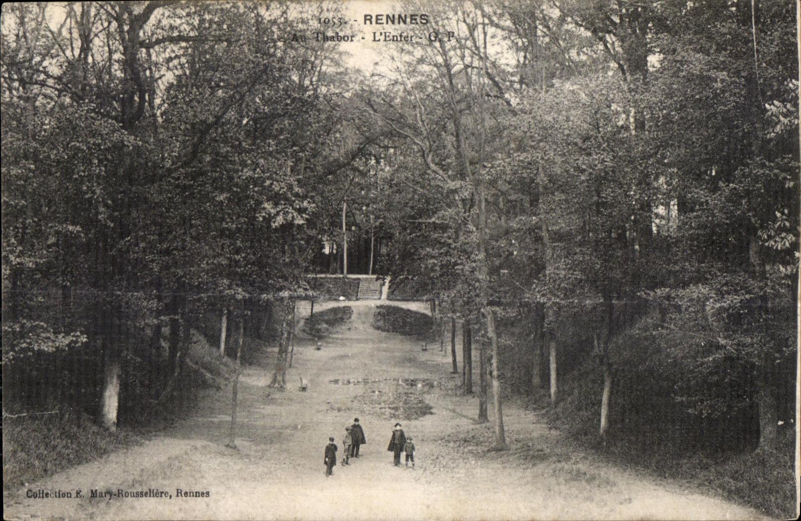 CPA Rennes Au Thabor L Enfer