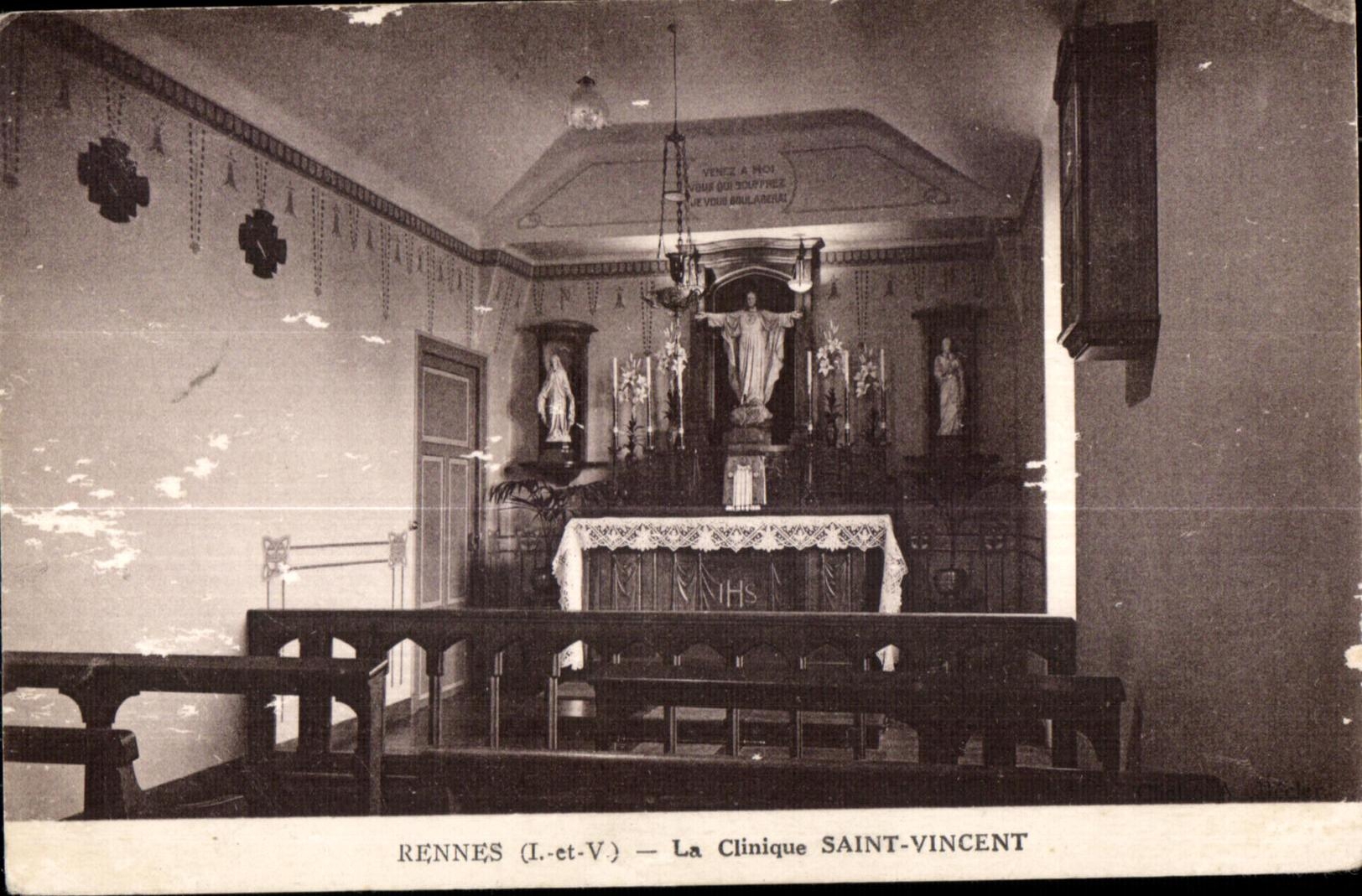 CPA Rennes (I et V) Le Clinque Saint Vincent