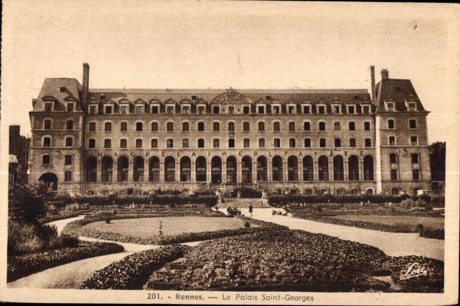 CPA Rennes Le Palais Saint Georges