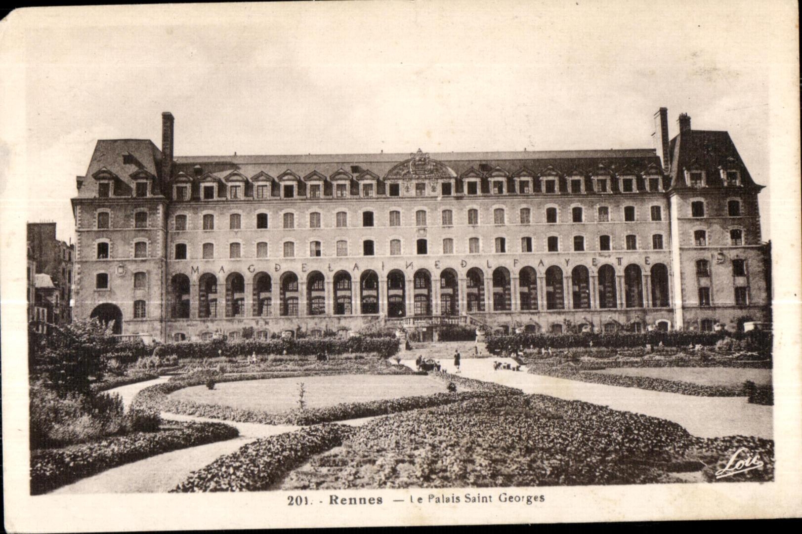 CPA Rennes Le Palais Saint Georges