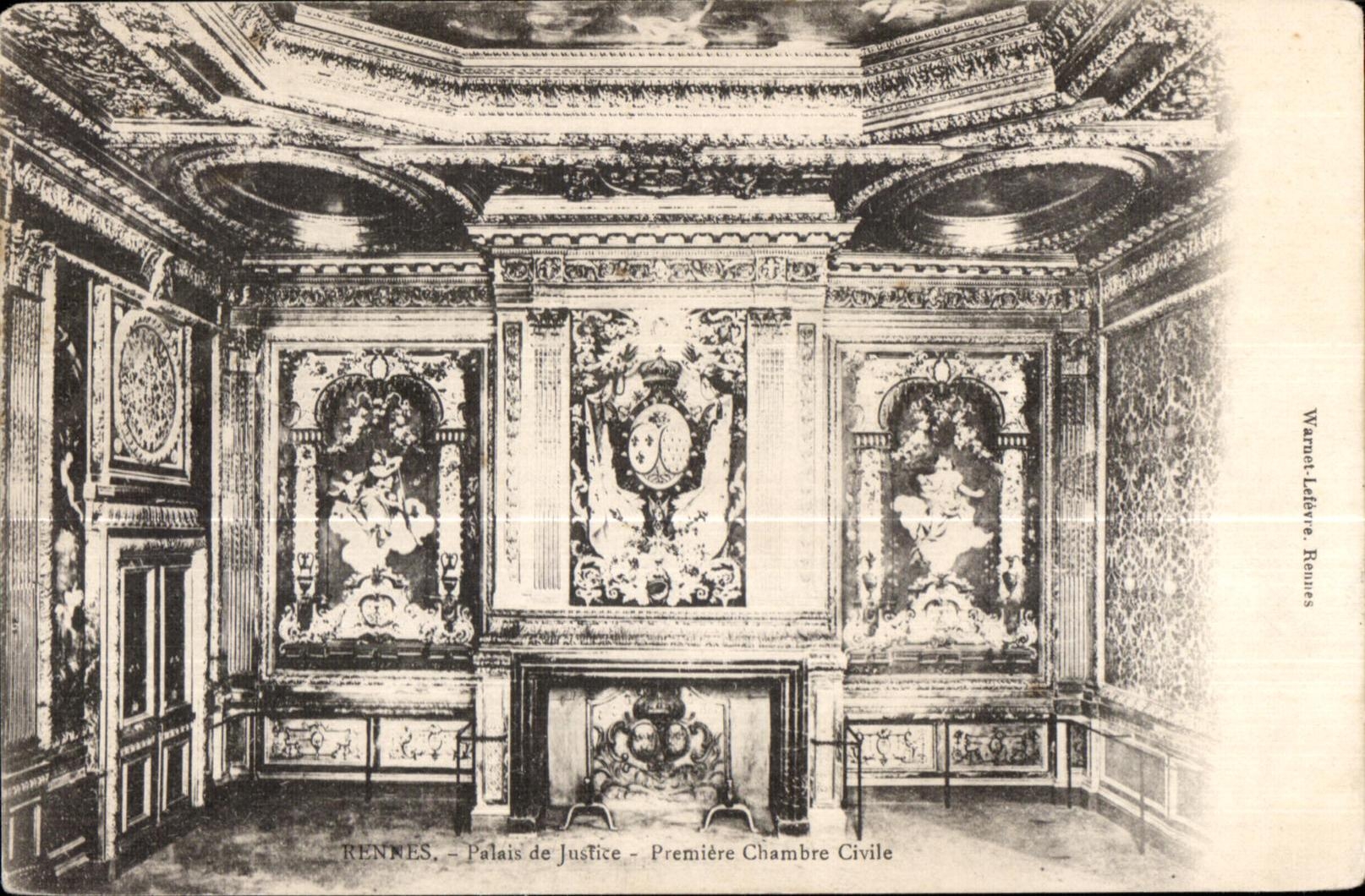 CPA Rennes Palais de Justice Premiere Chambre Civile