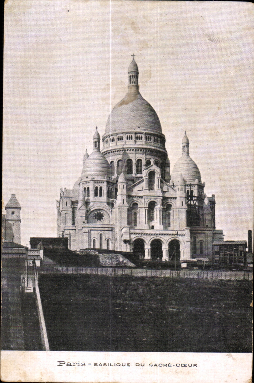 CPA Paris Basilica of the Cceur Sacring