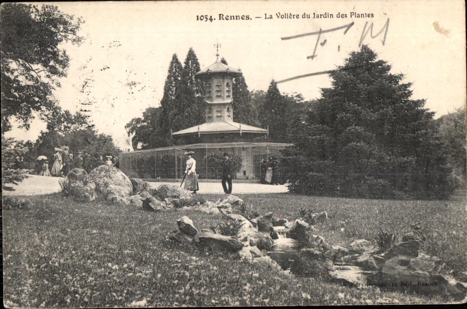 CPA Rennes La Voliere du Jardin des Plantes Oiseaux