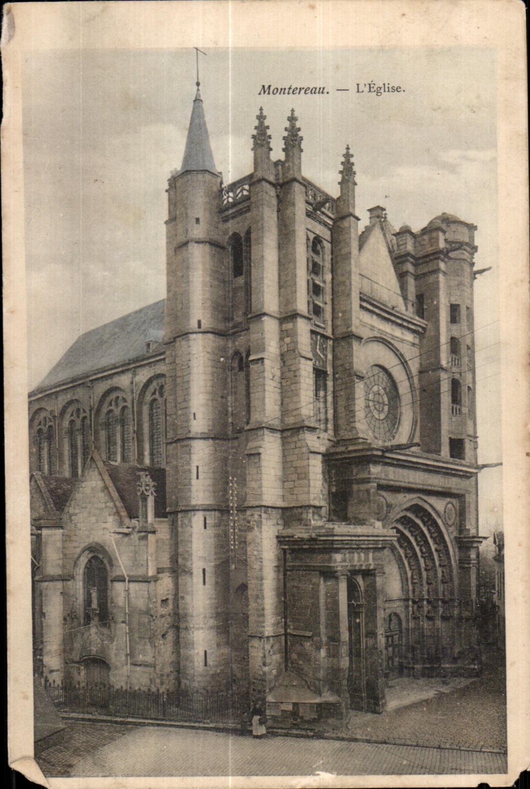 CPA Montereau Church