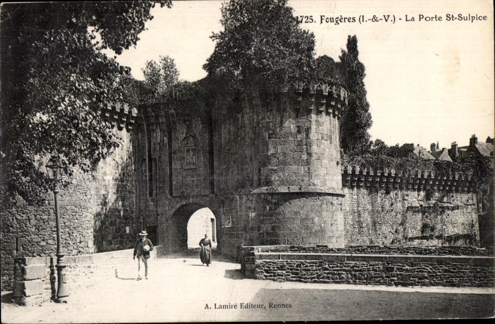 CPA Fougeres La Porte St Sulpice