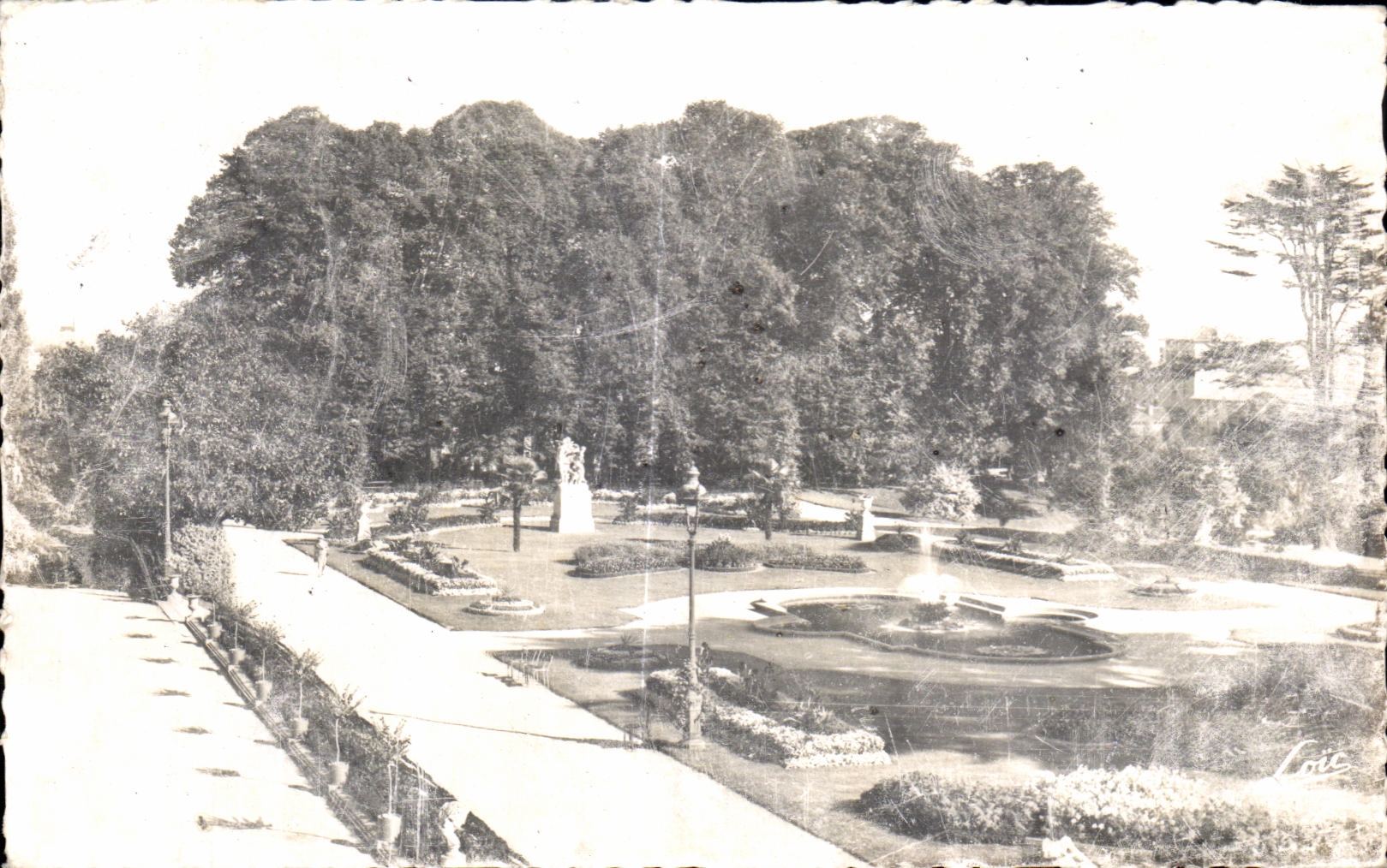 CPA Rennes Vue Generale du Thabor