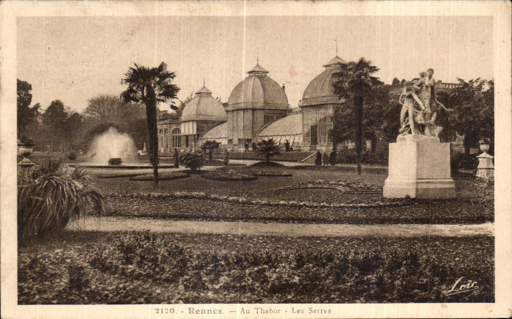 CPA Rennes Au Thabor Les Serres