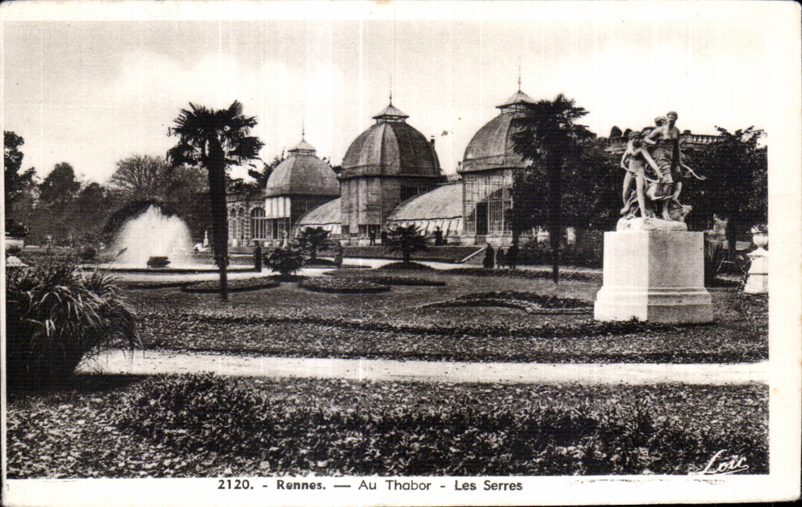 CPA Rennes Au Thabor Les Serres