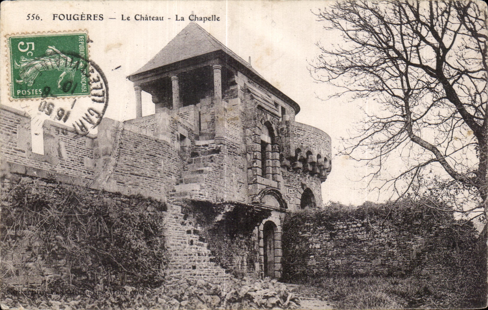 CPA Fougeres La Chateau La Chapelle