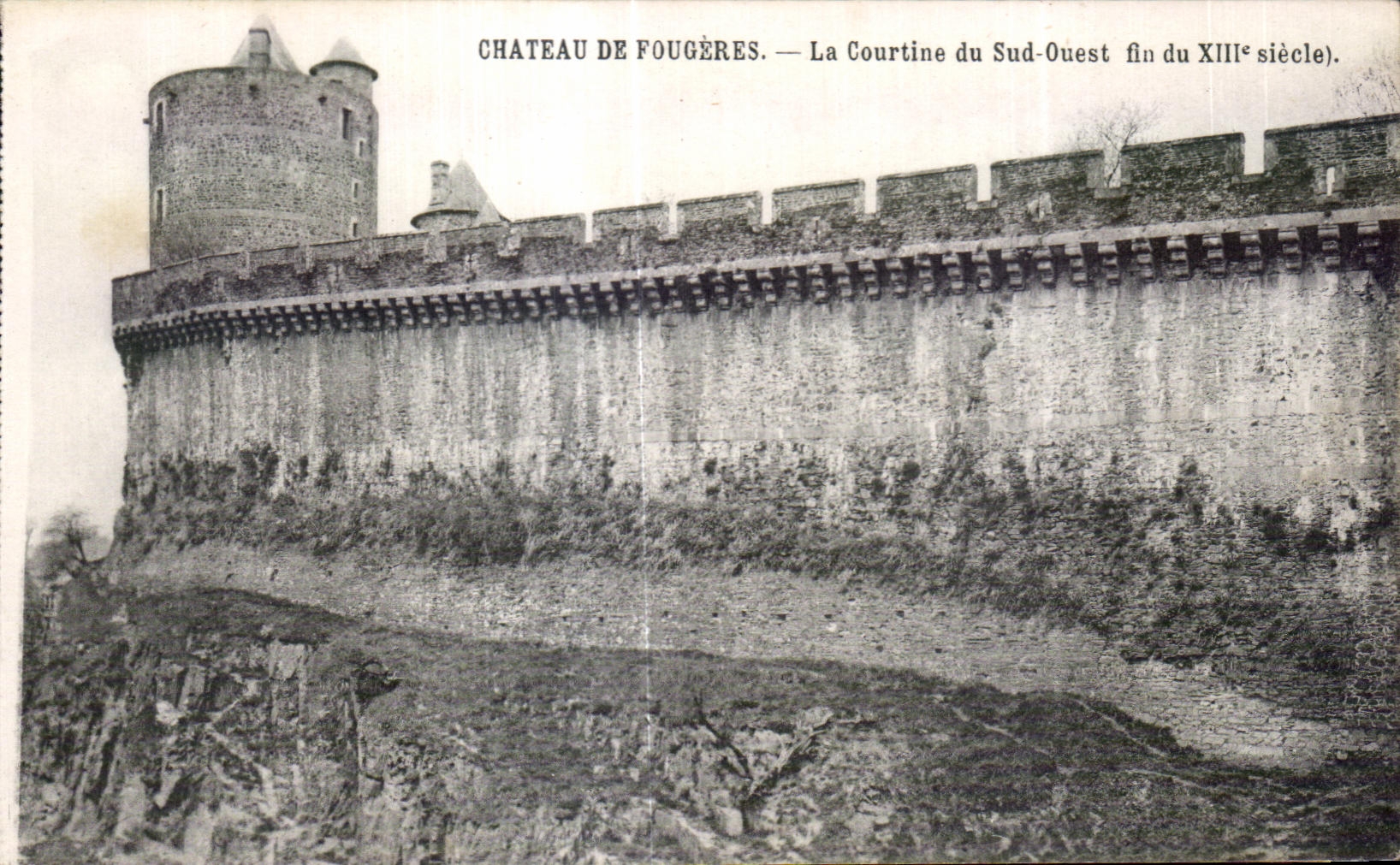 CPA Chateau De Fougeres La Courtine du Sud Ouest fin du siecle