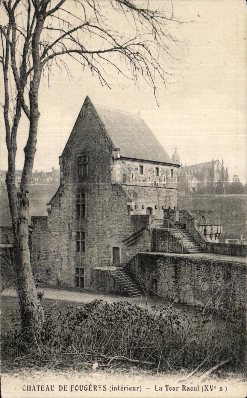 CPA Chateau De Fougeres La Tour Raoul
