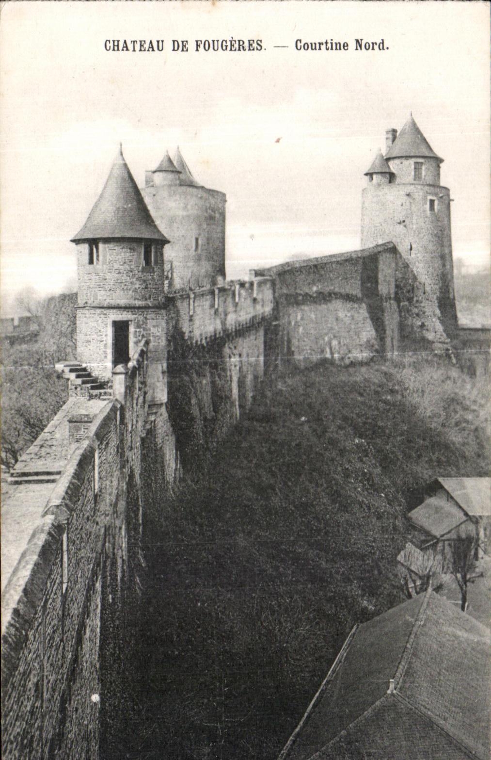 CPA Chateau De Fougeres Courtine Nord