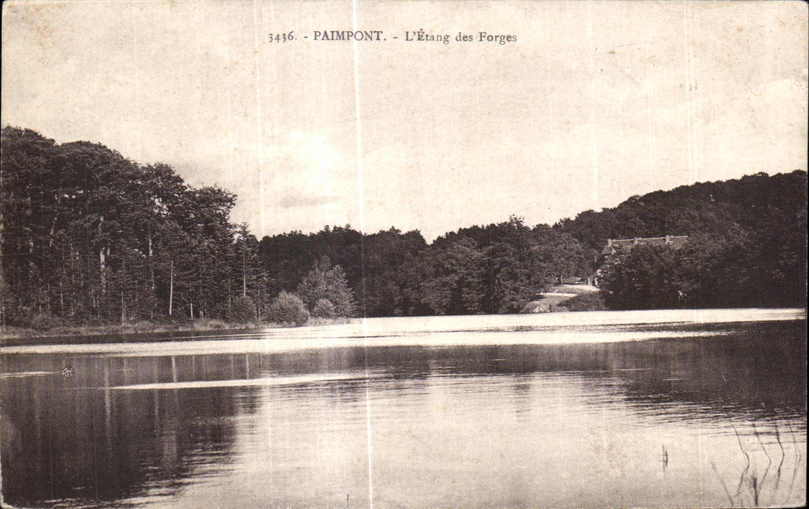 CPA Paimpont Pond of the Forging mills