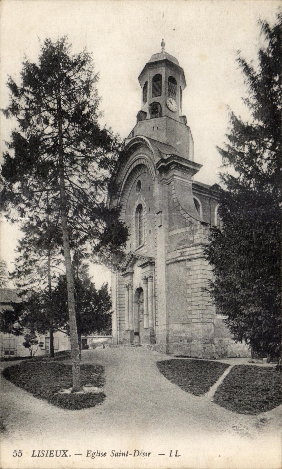 CPA Lisieux Eglise Saint Desir