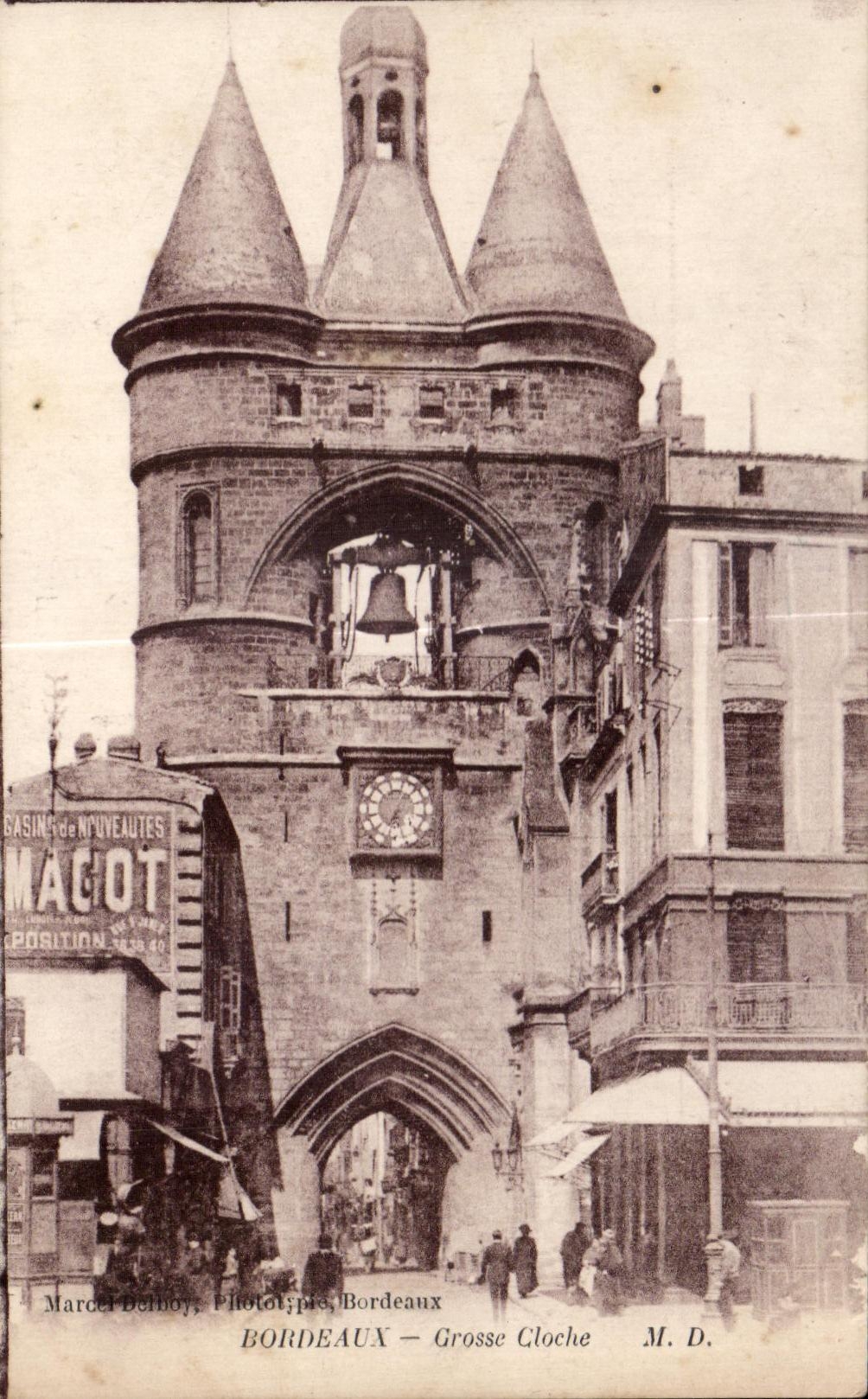 CPA Bordeaux Gross Cloche