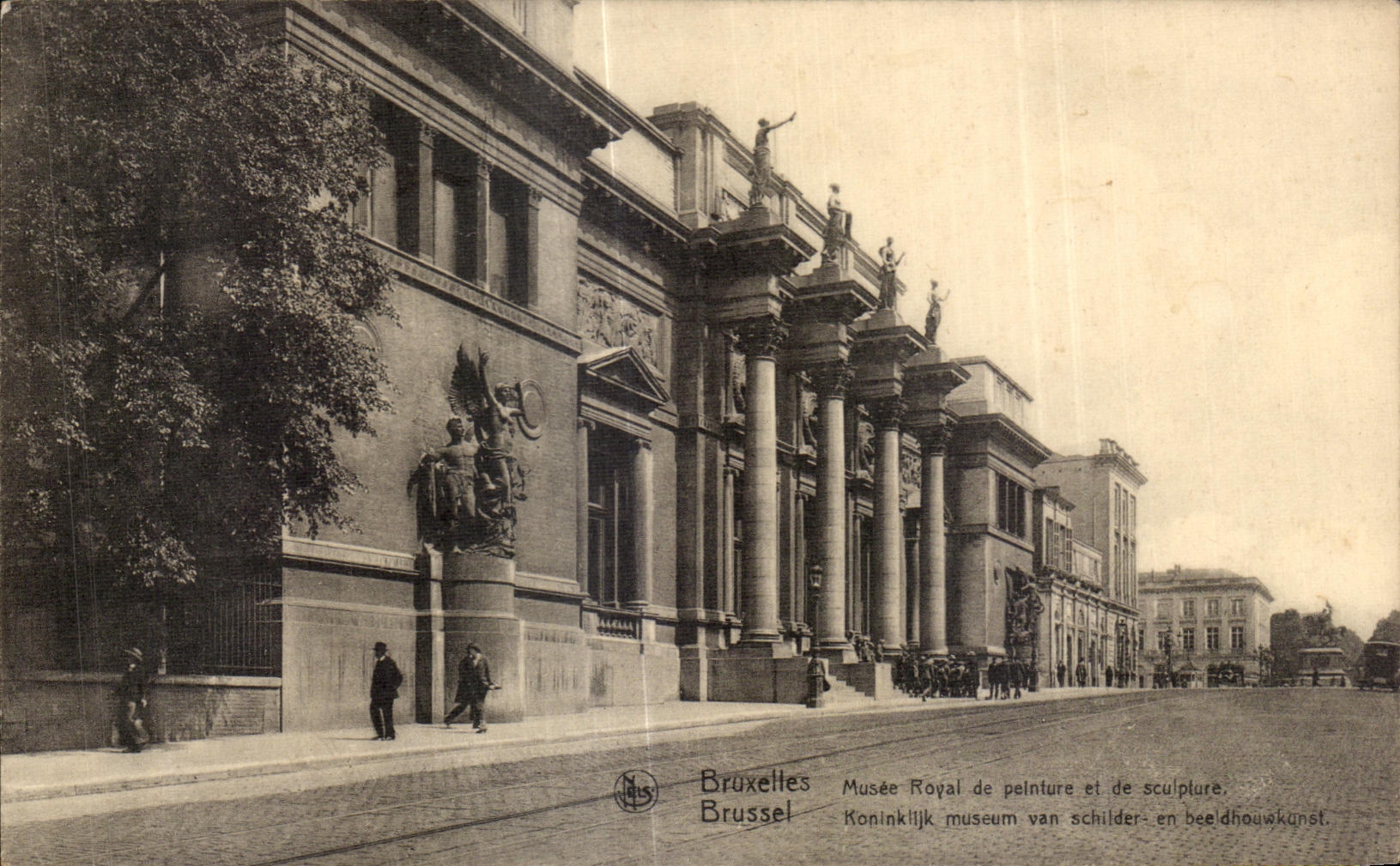 Museo real de CPA Bruselas Bruselas de la pintura y de la escultura