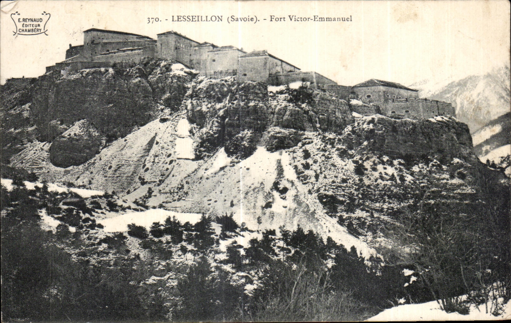CPA Lesseillon (Savoy) Fort Victor Emmanuel