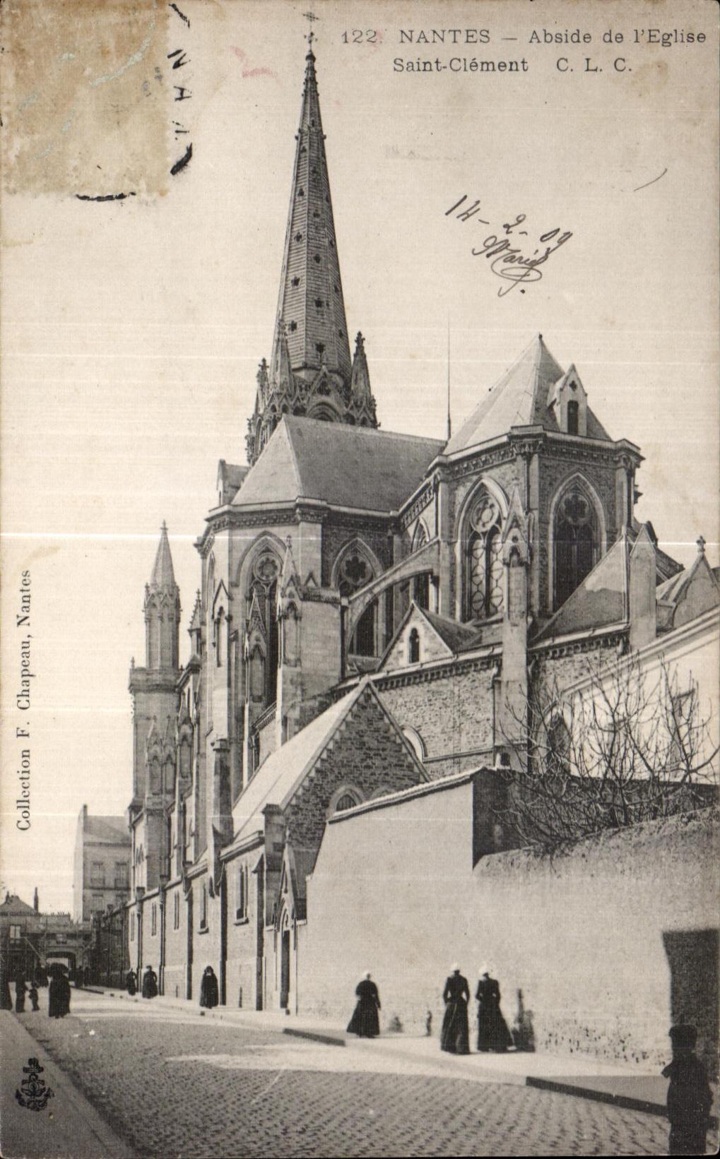 CPA Nantes Apse of I Church Saint Clement