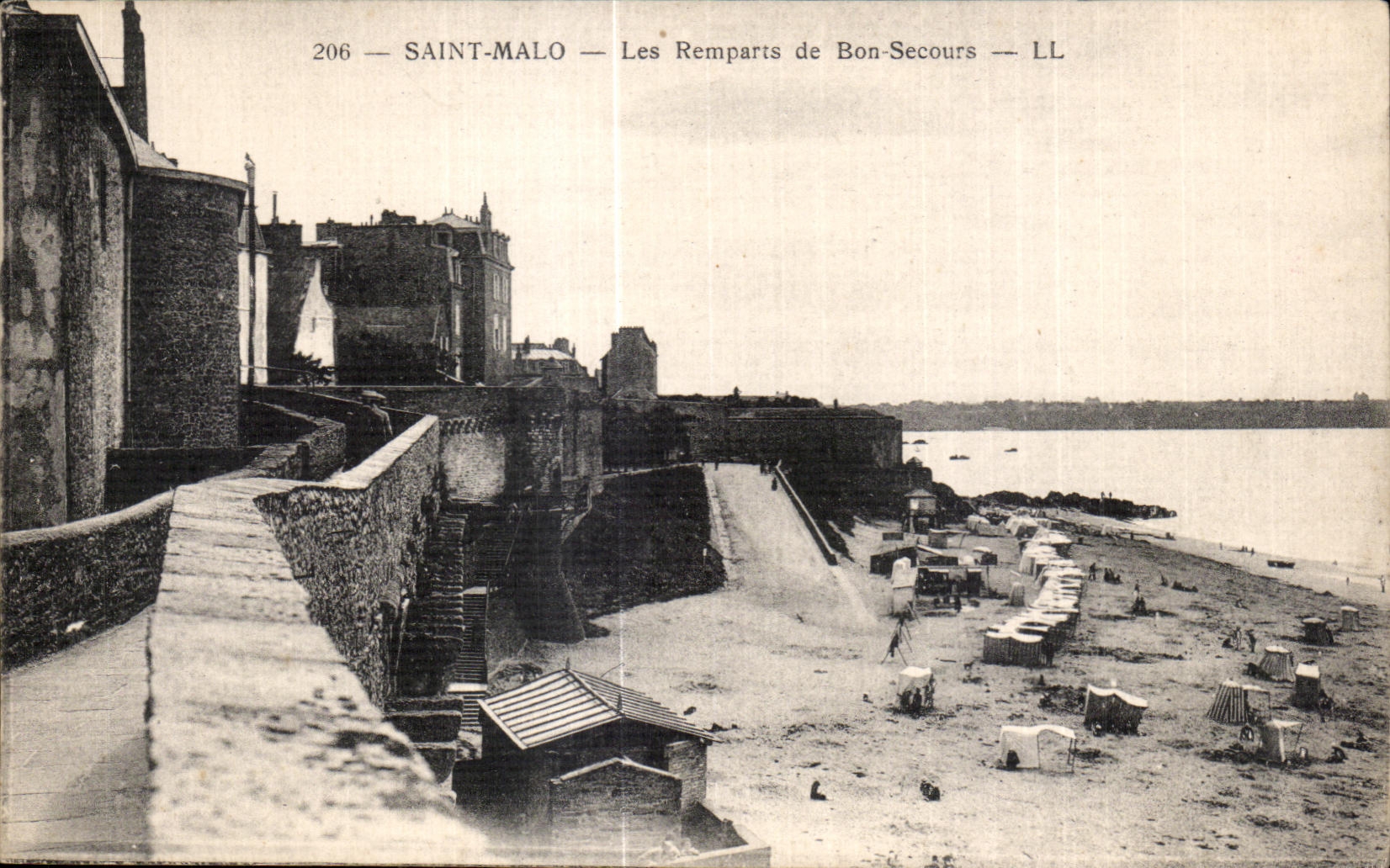 CPA Saint Malo Walls of Good Help