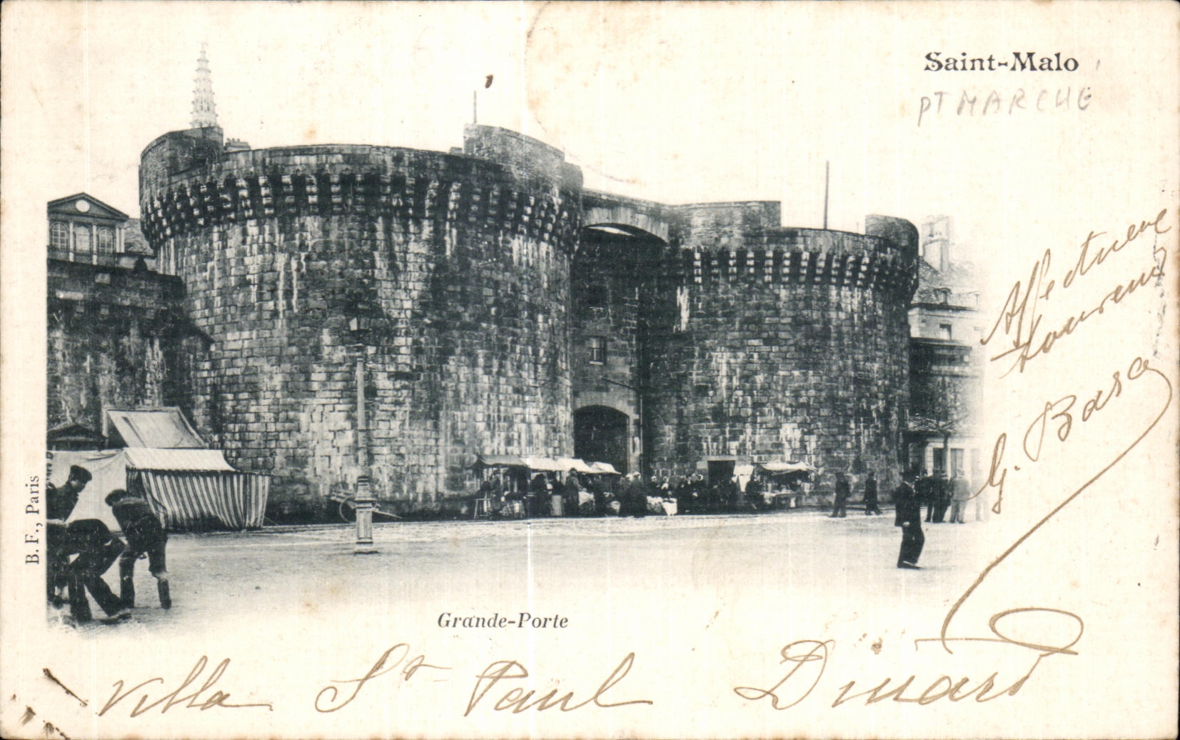 CPA Saint Malo Large Gate