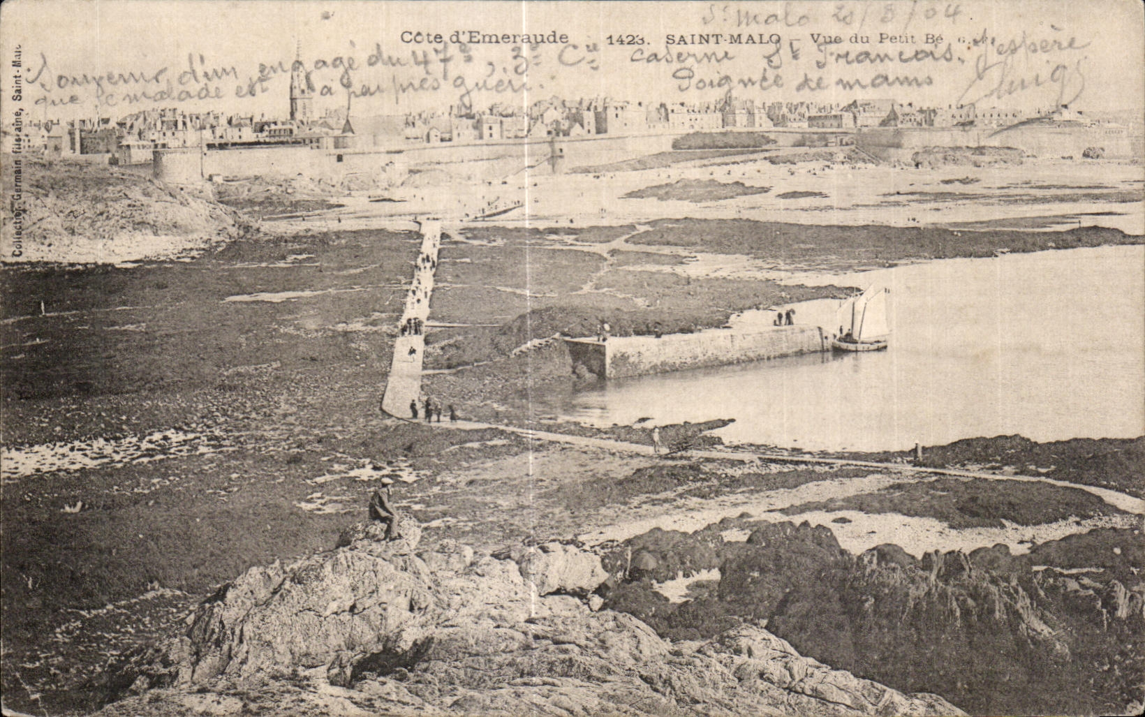 CPA Dimensions Emeraude Malo Vue Saint of