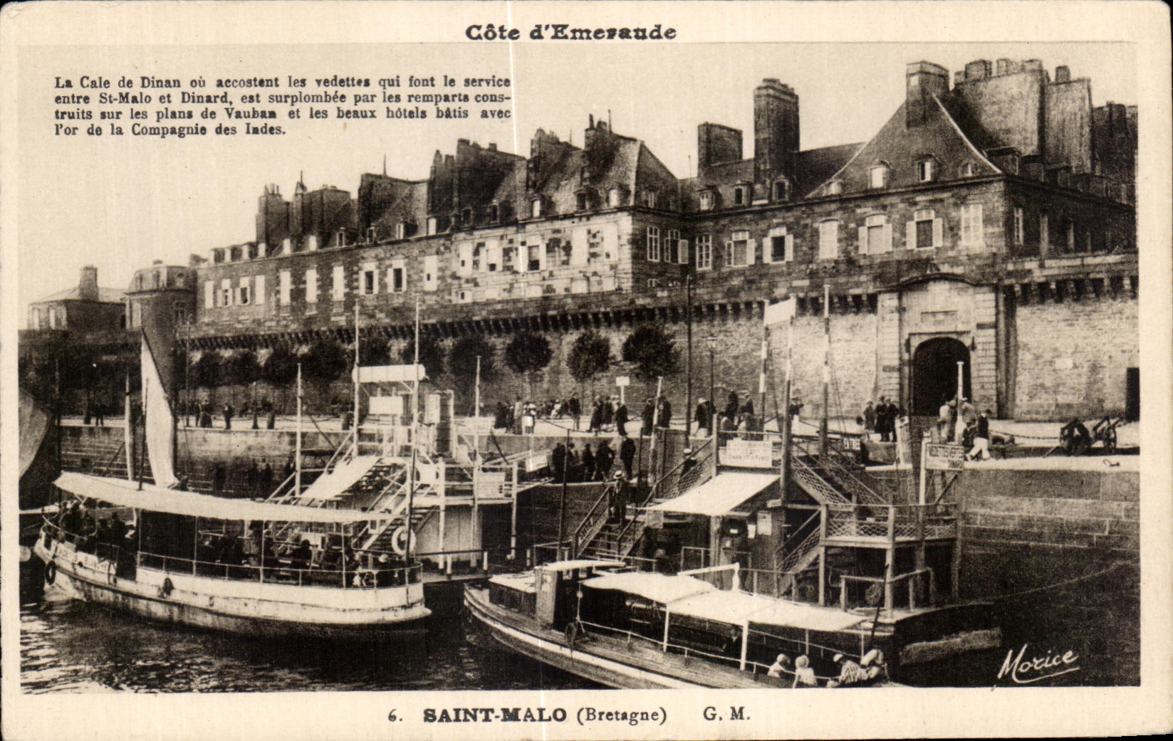 CPA Saint Malo (Brittany) Boats