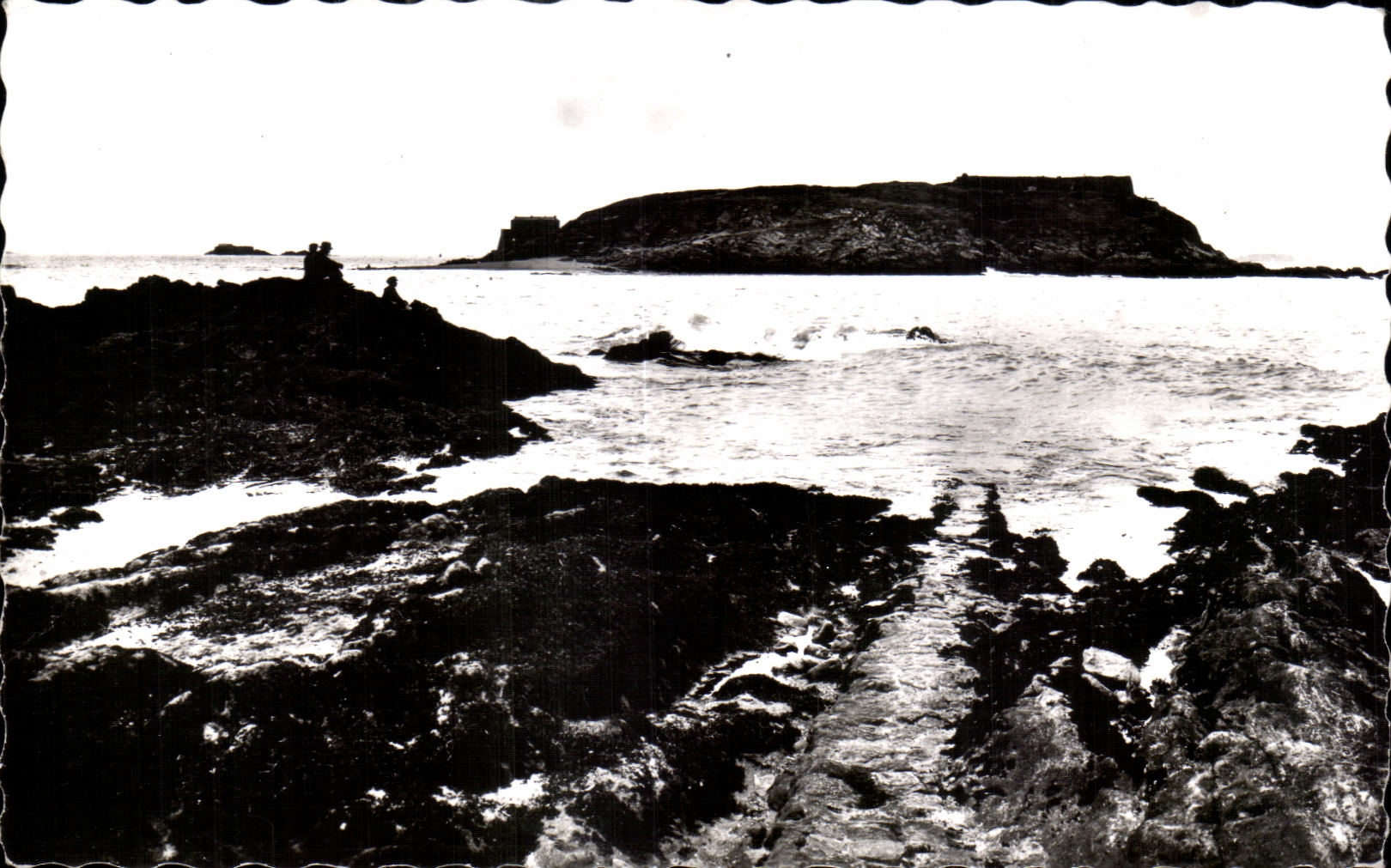 CPA In Brittany Saint Malo the Large Bey