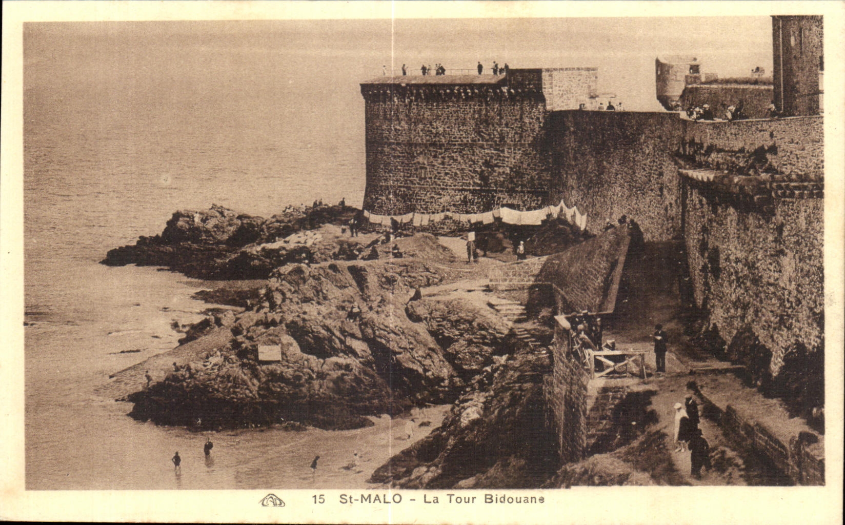 CPA St Malo the Bidouane Tower