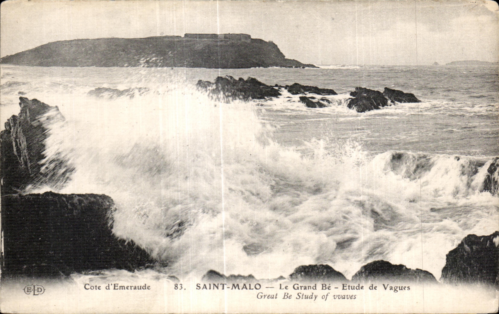 CPA Saint Malo the Large Be Details of Vaguenesses Great Be Study