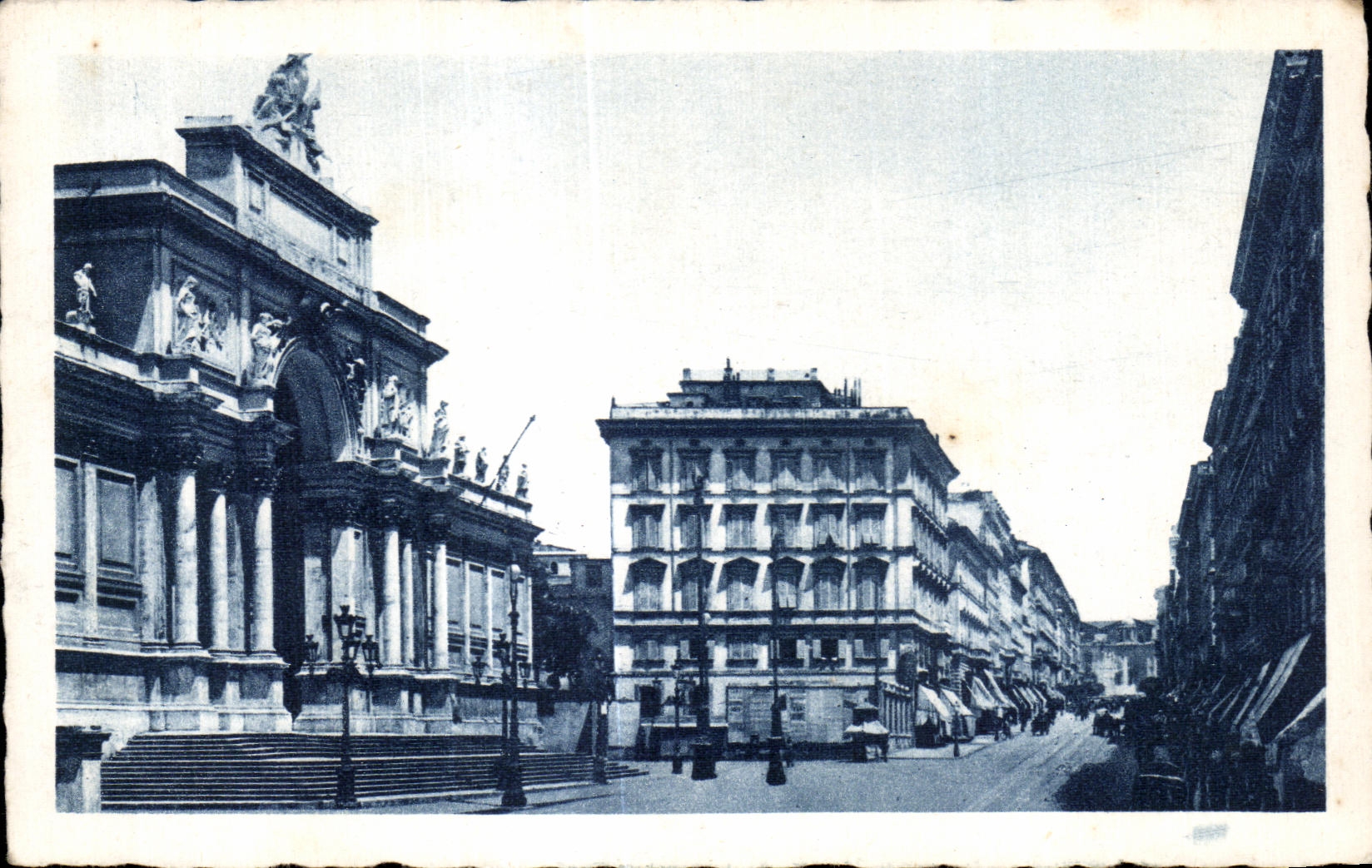 CPA Roma Via nazionale Dalazzo Sellle Belle Arti