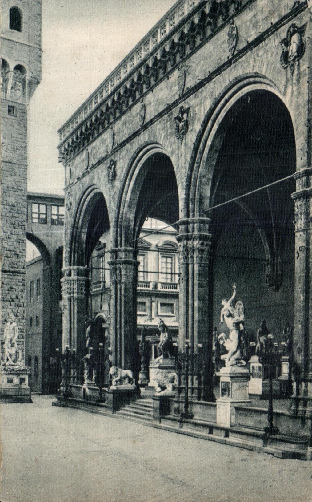 CPA Firenze Loggia del Lanzl