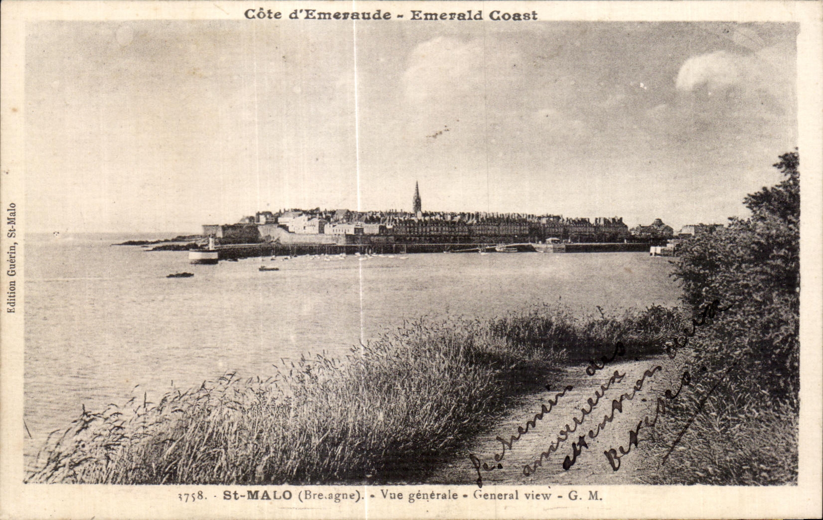 CPA St Malo (bre Agne) View General view