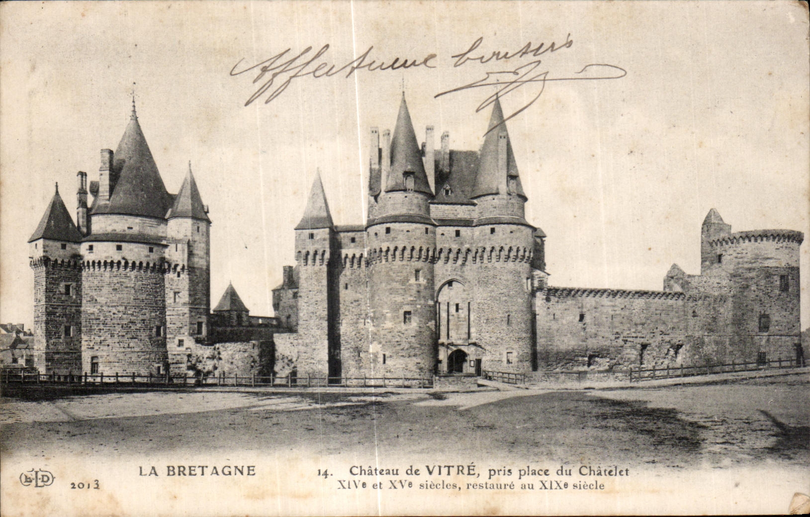 Castillo de CPA del asiento ocupadado del cristal de Chatelet