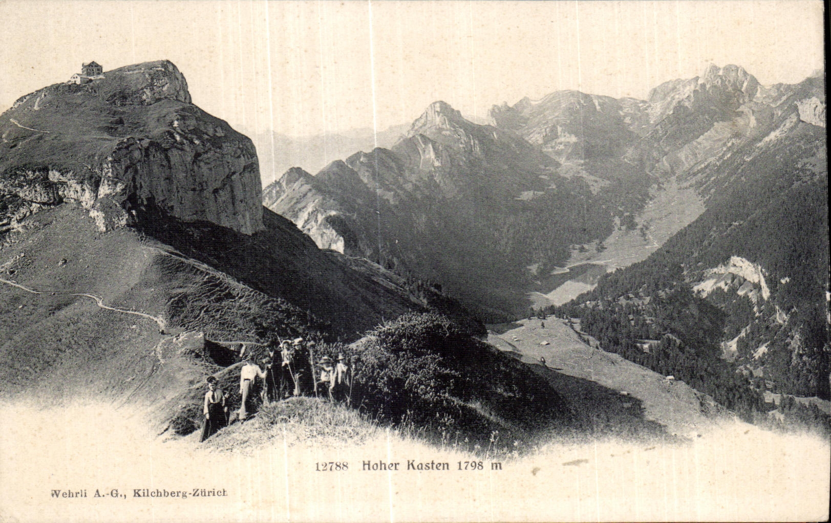 CPA Hoher Kasten Alpinisme