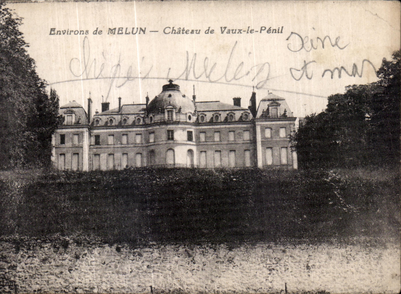 CPA Environs of Melun Castle of Be worth Penil