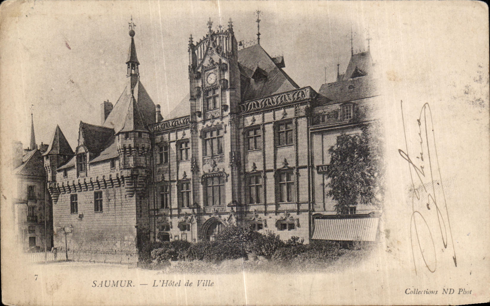 CPA Saumur L Hotel de Ville