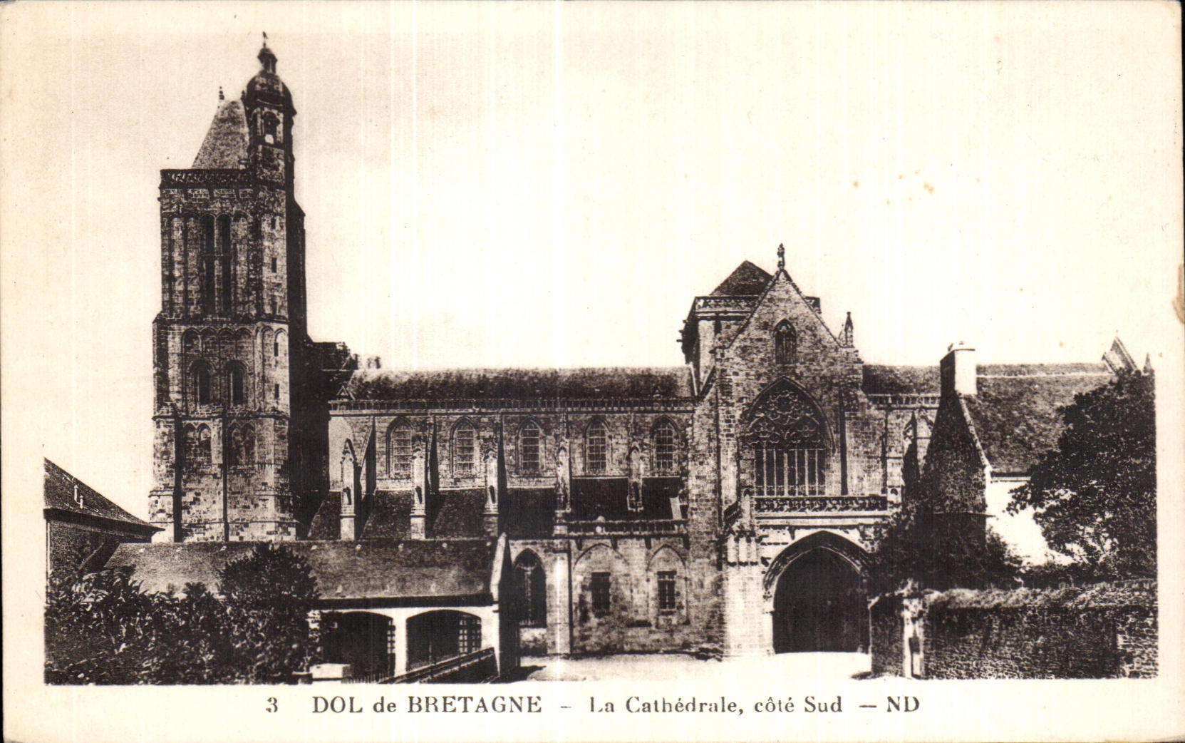 CPA Fraud Of Brittany the Cathedral southern part
