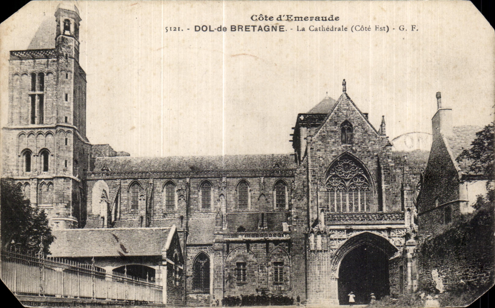 CPA Dimensions Emeraude Fraud of Brittany the Cathedral