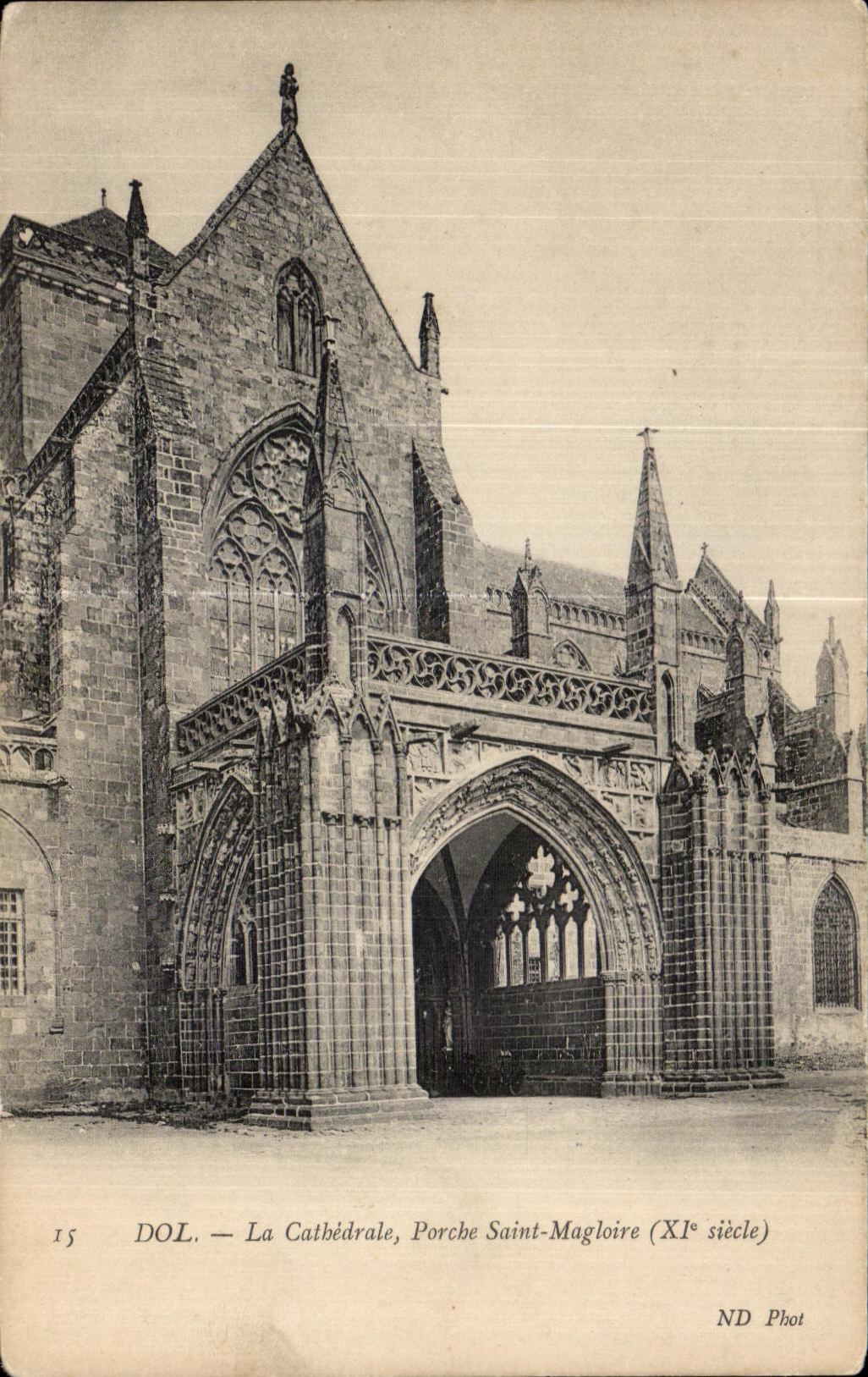 CPA Fraud the Cathedral Porch Saint Magloire