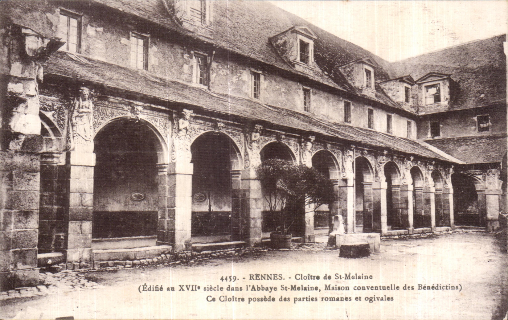 CPA Rennes Cloitre de St Melaine