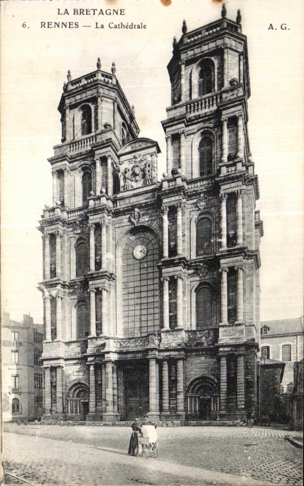 CPA La Bretagne Rennes La Cathedrale
