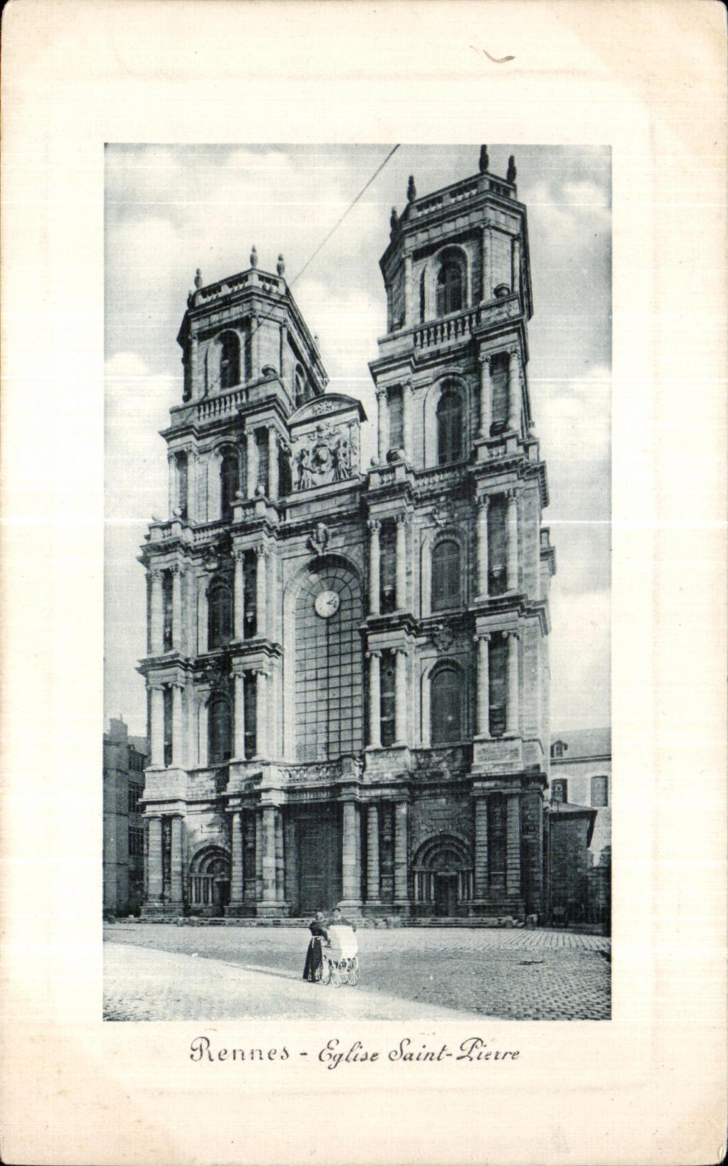 CPA Rennes Eglise Saint Pierre