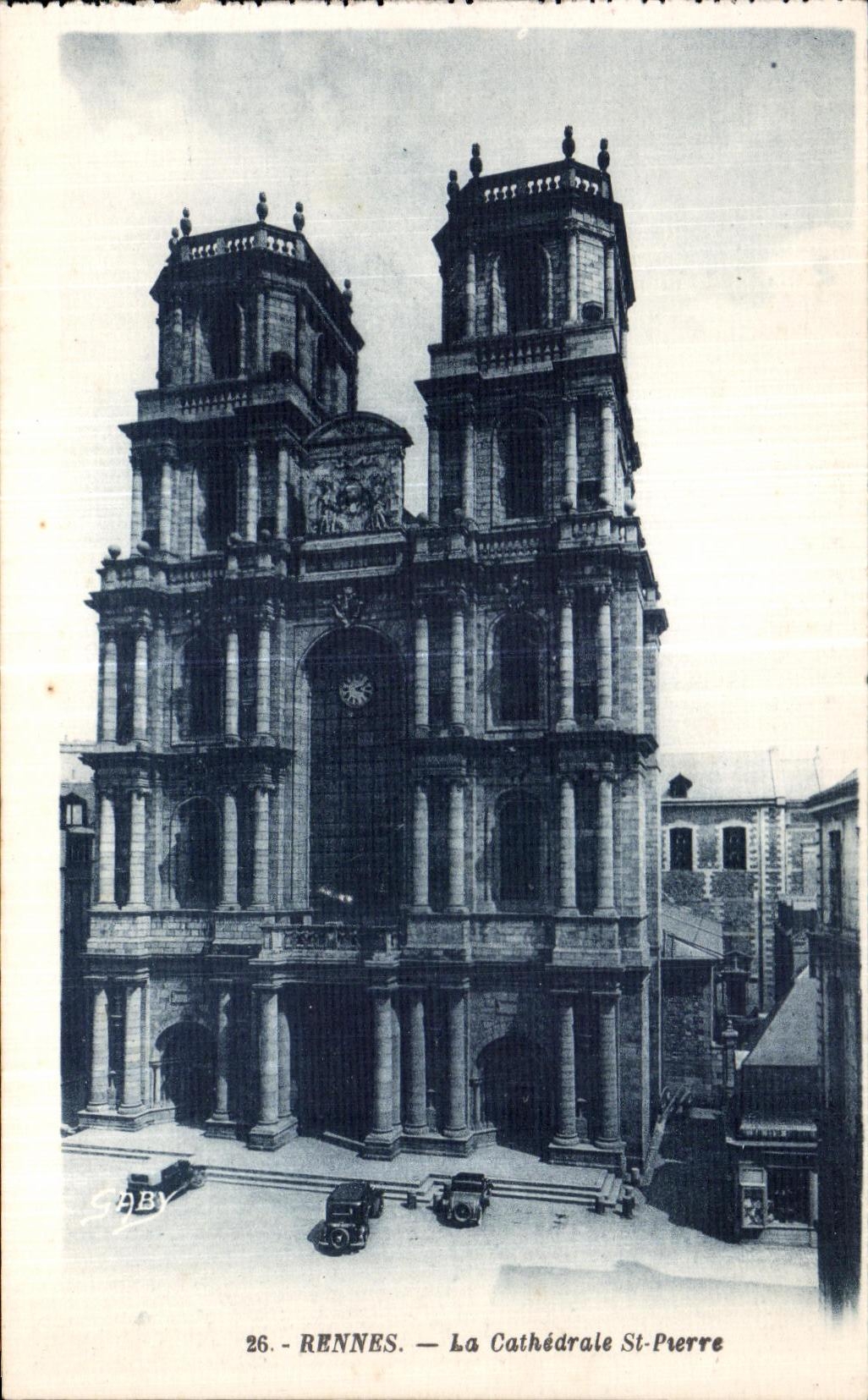 CPA Rennes La Cathedrale St Pierre