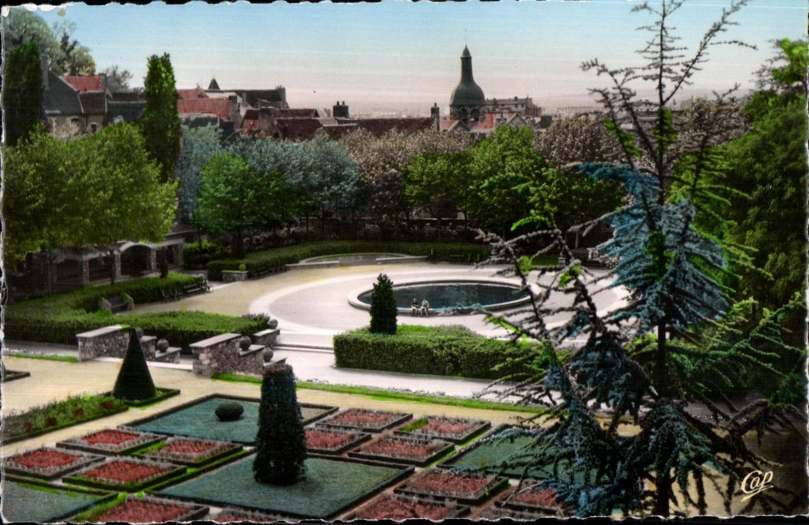 CPA Montlucon Le Parc Carnot