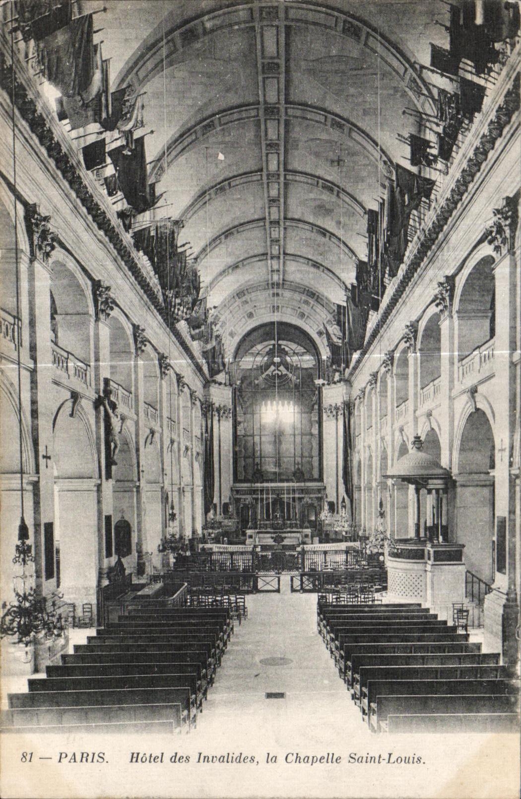 CPA Paris Hotel of Invalides the Vault Louis Saint