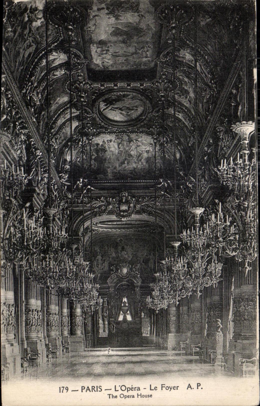 CPA Paris Opera the Hearth operated House