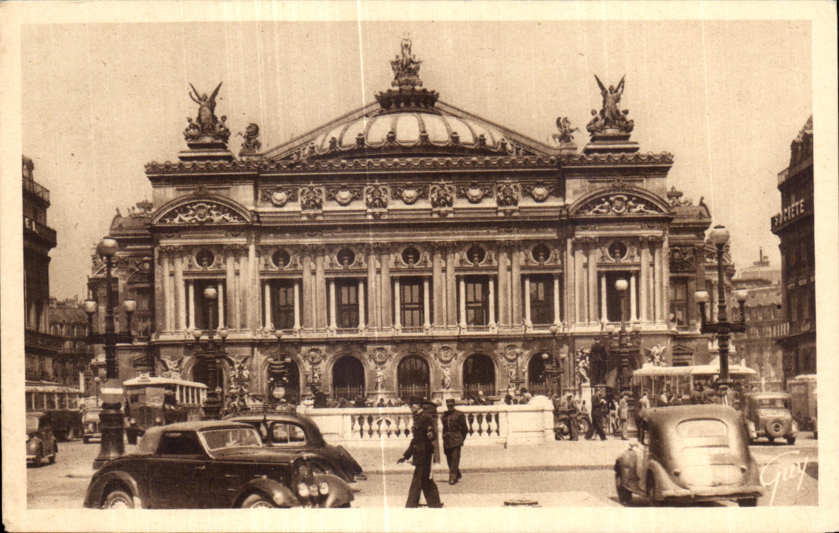 CPA Paris And Its Theater Wonders of Opera