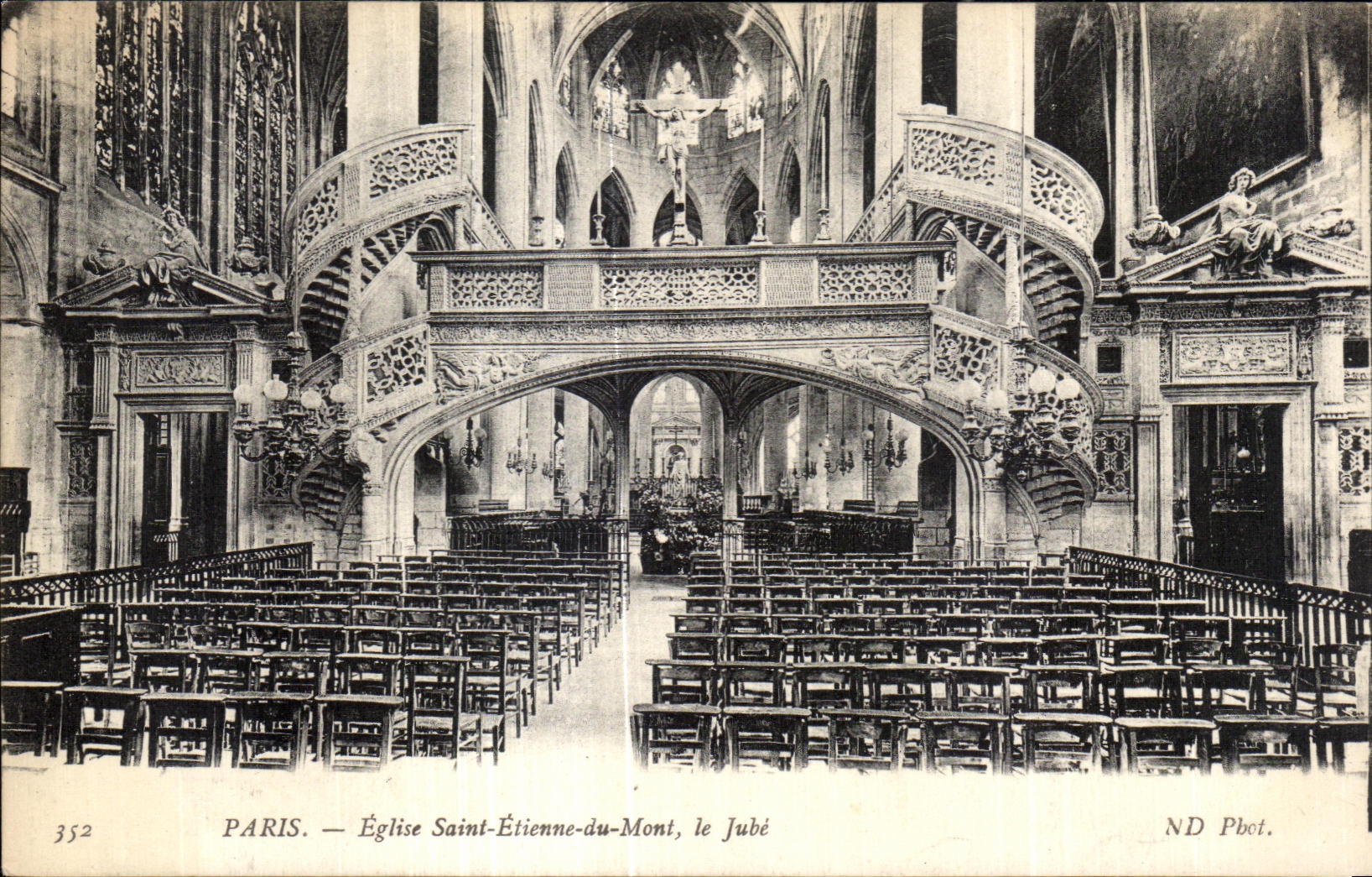 CPA Paris Church Saint Etienne of the Mount Jub