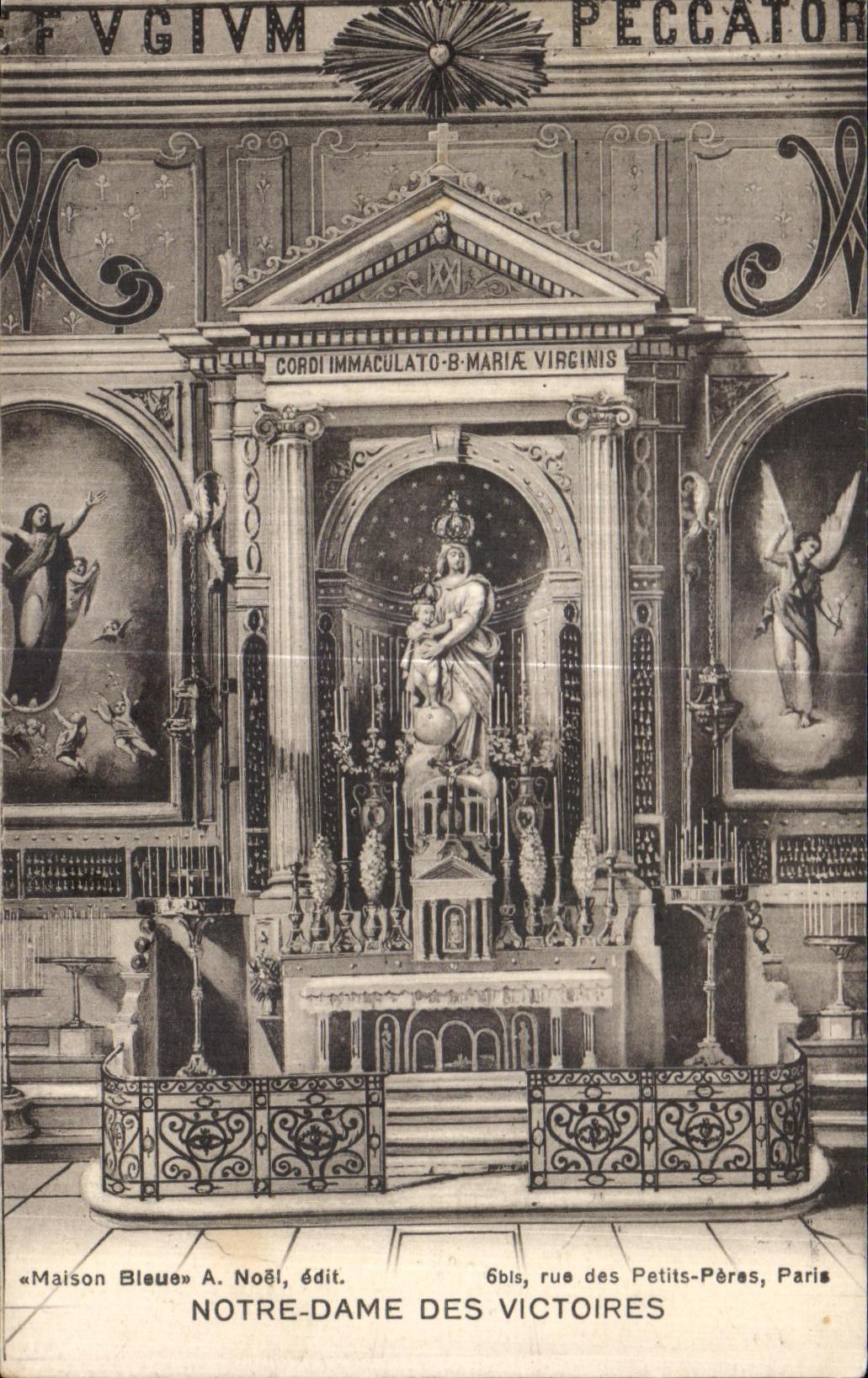 CPA Notre Dame Of the Victories Angel Angel