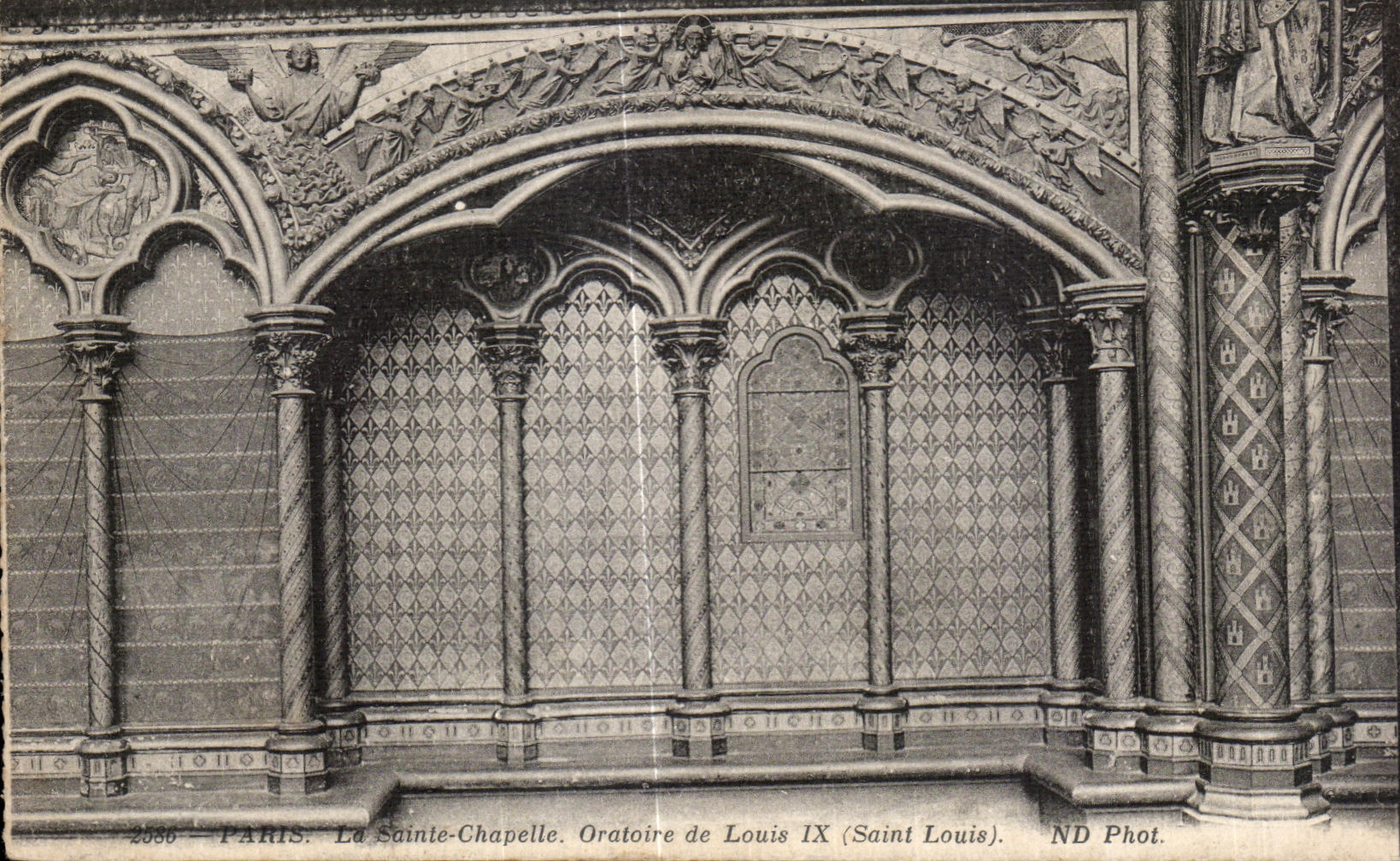 CPA Paris Saint the Vault Oratory of Louis IX